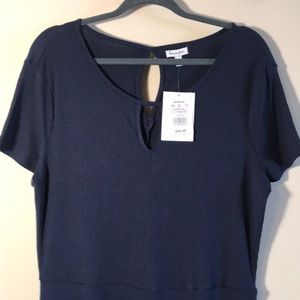 love,fire Navy Blue Dress / NWT